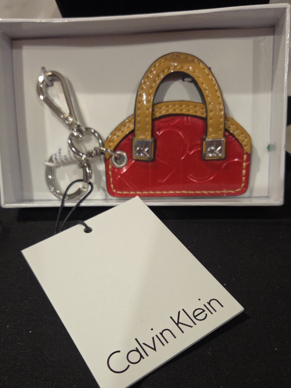 CALVIN KLEIN PURSE CHARM